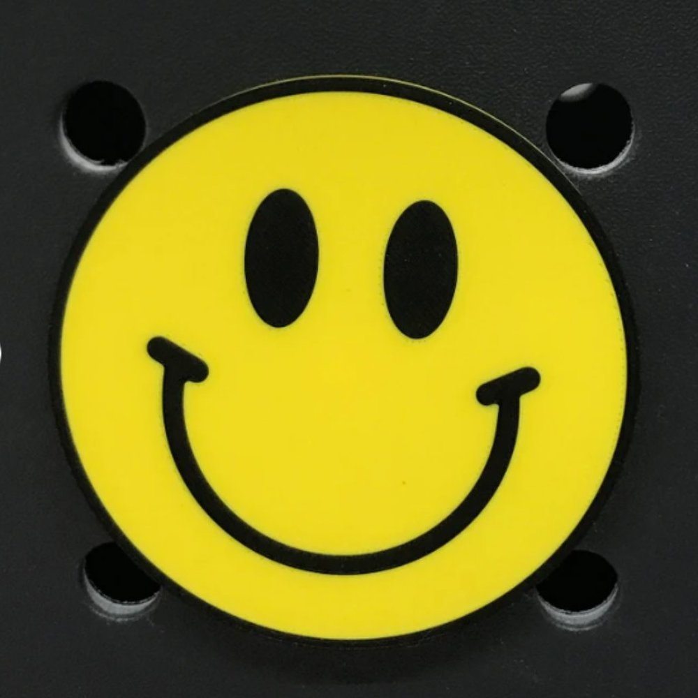 Smile Bogg Bit-Smiley Face Bogg Bit-Retro Bogg Bit
